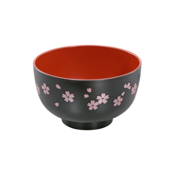 Bát Nhựa Họa Tiết Hoa Anh Đào Tanaka Shuzo Nhật (11x6.5cm)