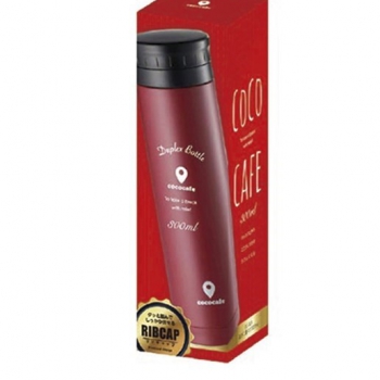 Bình Giữ Nhiệt Cao Cấp Coco Cafe 500ml - Màu Đỏ