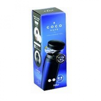 Bình Giữ Nhiệt Cao Cấp Coco Cafe 500ml - Màu Xanh