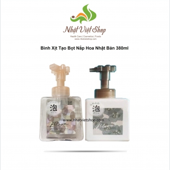 Bình Xịt Tạo Bọt Nắp Hoa Nhật Bản 380ml