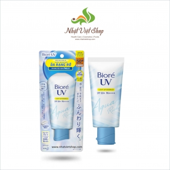 VL- Tinh Chất Chống Nắng Sáng Rạng Rỡ Biore UV Aqua Rich Light Up Essence SPF50+ PA++++ (70g) 