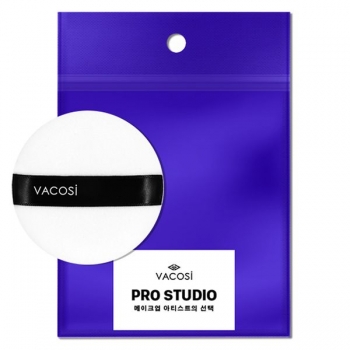 Bông Phấn Khô Tròn Nhỏ Vacosi Pro (Bịch 1 cái) - PK02