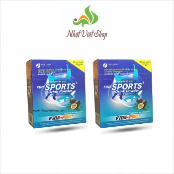 TPCN Fine - Bột Pha Uống Bù Nước, Chất Điện Giải Fine Sports Drink Powder (Hộp 5 gói)