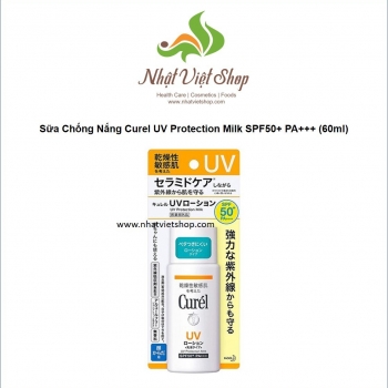 Sữa Chống Nắng Curel UV Protection Milk SPF 50+ PA+++ (60ml)