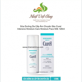 Curel - Sữa Dưỡng Da Cấp Ẩm Chuyên Sâu Curel Intensive Moisture Care Moisture Facial Milk 120ml