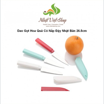 Dao Gọt Hoa Quả Có Nắp Đậy Nhật Bản 26.5cm
