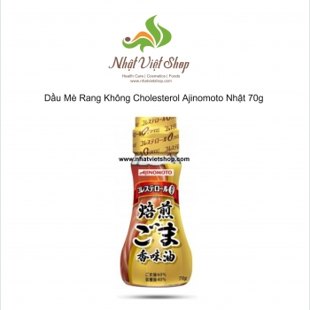 Dầu Mè Rang Không Cholesterol Ajinomoto Nhật 70g