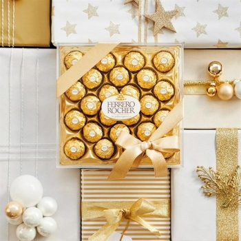 Kẹo Socola Ferrero Rocher Ý 300g (Hộp 24 viên) - SX: Ý