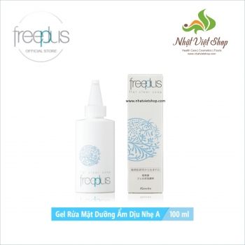 Gel Rửa Mặt Dưỡng Ẩm Dịu Nhẹ Freeplus Flat Clear Soap A 100ml (Da nhờn & Da Dầu)