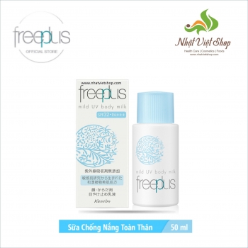 HH-Sữa Chống Nắng Cho Mặt Và Toàn Thân Dịu Nhẹ Freeplus Mild UV Body Milk 50ml 