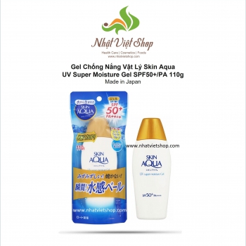 HH-Gel Chống Nắng Skin Aqua UV Super Moisture Sunscreen Gel SPF50+/PA 110g