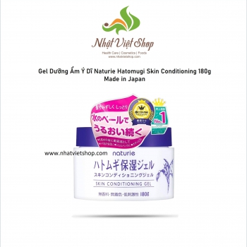 Gel Dưỡng Ẩm Ý Dĩ Naturie Hatomugi Skin Conditioning 180g