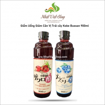 Giấm Pha Uống Giảm Cân Kobe Bussan 900ml