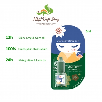 Hasi - Chấm mụn giảm sưng gom cồi Acne Spot 5ml