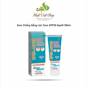 VL- Kem Chống Nắng Dưỡng Trắng Da Nâng Tông KpeM SPF50 Của Nga 100mL 