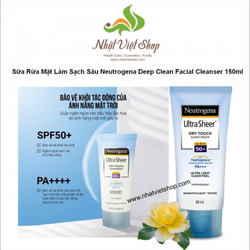 Kem Chống Nắng Neutrogena Ultra Sheer Dry-Touch SPF50+ 88mL