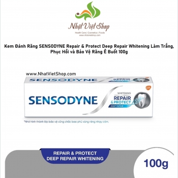Kem Đánh Răng SENSODYNE Repair & Protect Deep Repair Whitening Làm Trắng, Phục Hồi và Bảo Vệ Răng Ê 