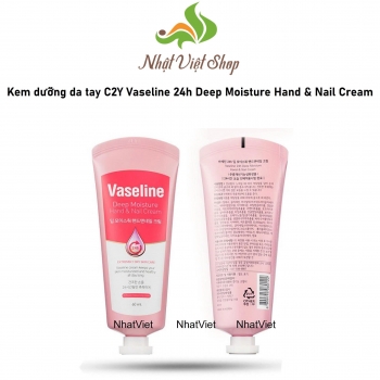  Kem dưỡng da tay C2Y Vaseline 24h Deep Moisture Hand & Nail Cream
