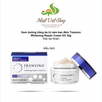 Kem dưỡng trắng da trị nám ban đêm Transino Whitening Repair Cream EX 35g