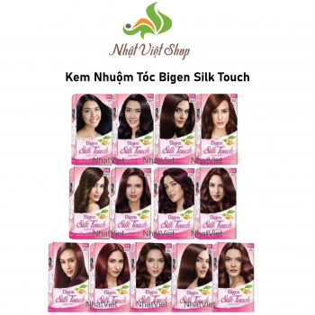 Kem Nhuộm Tóc Bigen Silk Touch