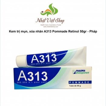 Kem Dưỡng Ngừa Mụn, Chống Lão Hóa, Giảm Nếp Nhăn A313 Retinol Pommade 50ml - Pháp 