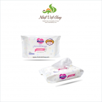 Khăn Giấy Ướt Merries Baby Skincare Wipes (54 Miếng)