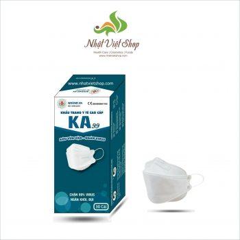 Khẩu trang Y tế cao cấp 3D Khánh An - KA 99 (Hộp 30 cái)