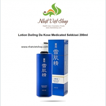 Lotion Dưỡng Da Kose Medicated Sekkisei 200ml