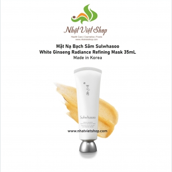 Mặt Nạ Bạch Sâm Sulwhasoo White Ginseng Radiance Refining Mask 35mL