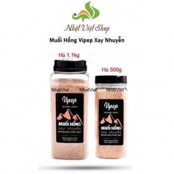 Muối Hồng Himalaya Xay Nhuyễn Vipep