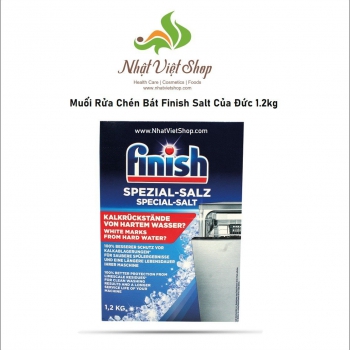 Muối Rửa Chén Bát Finish Salt Của Đức 1.2kg