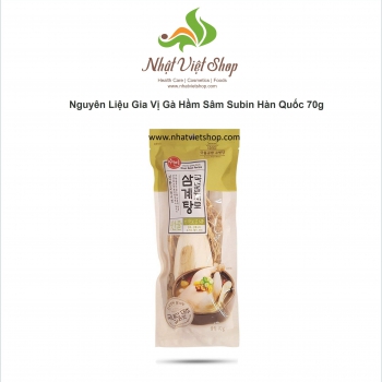 Nguyên Liệu Gia Vị Gà Hầm Sâm Subin Hàn Quốc 70g