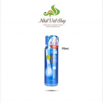 Nước Hoa Hồng Hadalabo Dưỡng Trắng, Cấp Ẩm Tinh Chất Ý Dĩ 170ml (Xanh Dương)