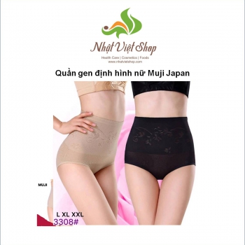 Quần gen định hình nữ Muji Japan