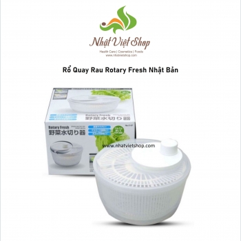 Rổ Quay Rau Rotary Fresh Nhật Bản
