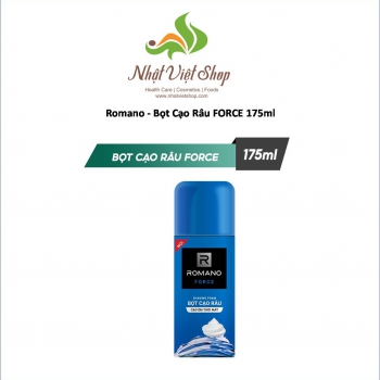 Bọt Cạo Râu Romano FORCE 175ml 