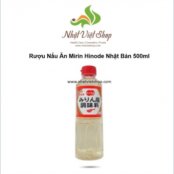 Rượu Nấu Ăn Mirin Hinode Nhật Bản 500ml