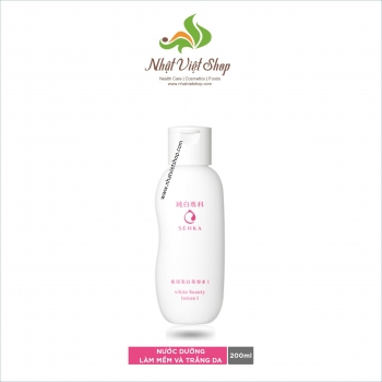 Senka - Nước dưỡng làm mềm và trắng da Senka White Beauty Lotion I 200ml