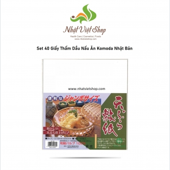 Set 40 Giấy Thấm Dầu Nấu Ăn Komoda Nhật Bản