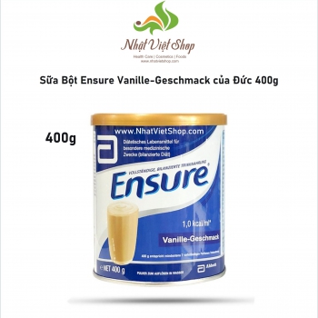 Sữa Bột Ensure Vanille-Geschmack của Đức 400g 