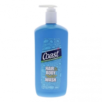 Sữa Tắm Gội Coast Hair & Body Dual Action Formula Wash 946ml