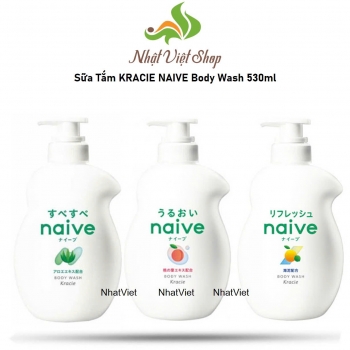 Sữa Tắm KRACIE NAIVE Body Wash 530ml
