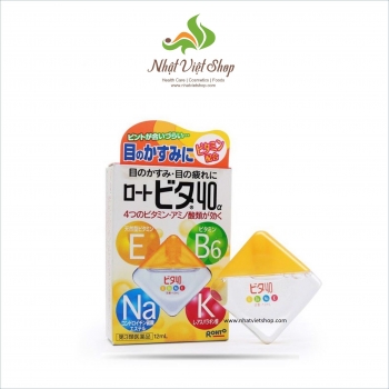 Nước Nhỏ Mắt Rohto Nhật 12ml (Vàng)