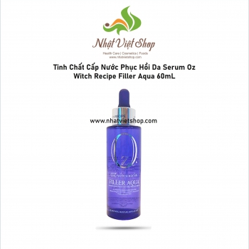 Tinh Chất Cấp Nước Phục Hồi Da Serum Oz Witch Recipe Filler Aqua 60mL