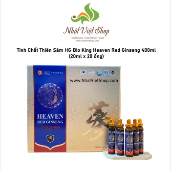 Tinh Chất Thiên Sâm HG Bio King Heaven Red Ginseng 400ml (20ml x 20 ống) 