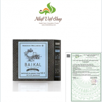 TPCN - Trà Thảo Mộc Hỗ Trợ Hô Hấp, Tăng Đề Kháng BAIKAL Tea Collection N4 (45g)