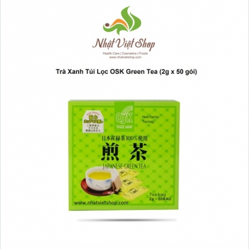 Trà Xanh Túi Lọc OSK Green Tea (2g x 50 gói) 