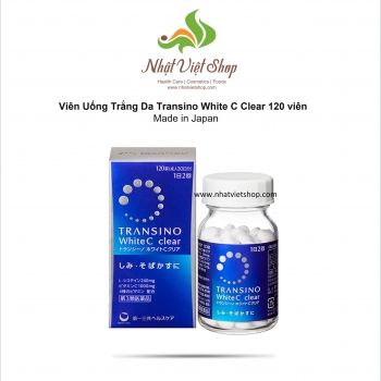 TPCN - Viên Uống Trắng Da Transino White C Clear 120 viên