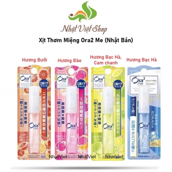 Xịt Thơm Miệng Ora2 Me Nhật Bản 6ml