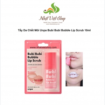 Tẩy Da Chết Môi Unpa Bubi Bubi Bubble Lip Scrub 10ml